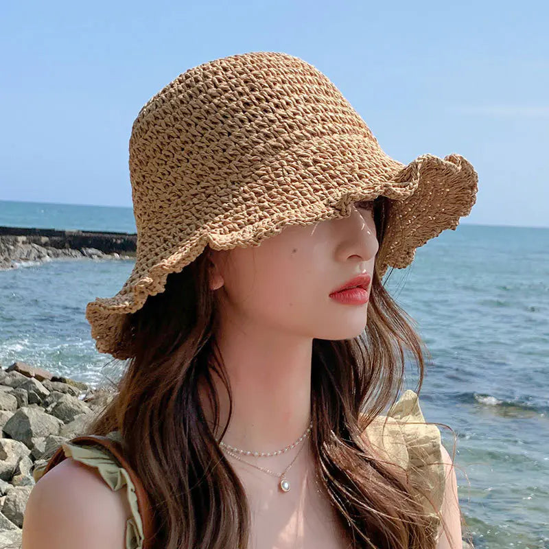 Women's Travel Sun Hat with Sunscreen Face Covering