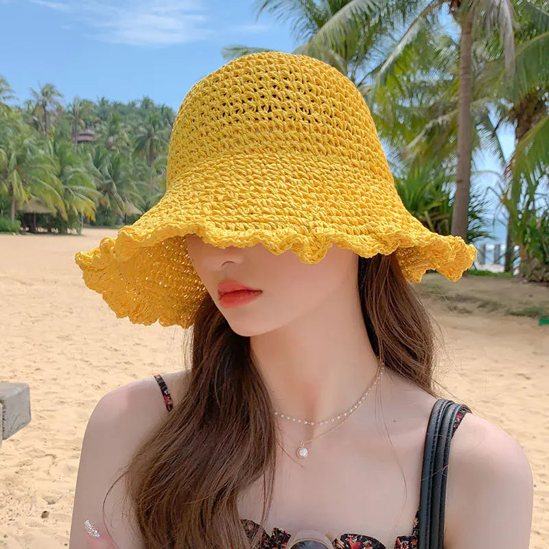 Women's Travel Sun Hat with Sunscreen Face Covering