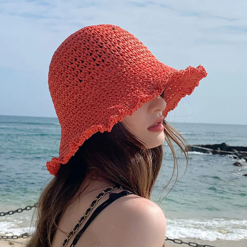 Women's Travel Sun Hat with Sunscreen Face Covering