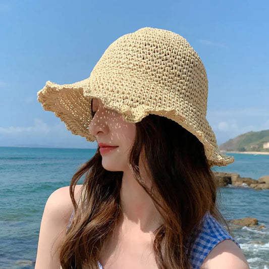 Women's Travel Sun Hat with Sunscreen Face Covering