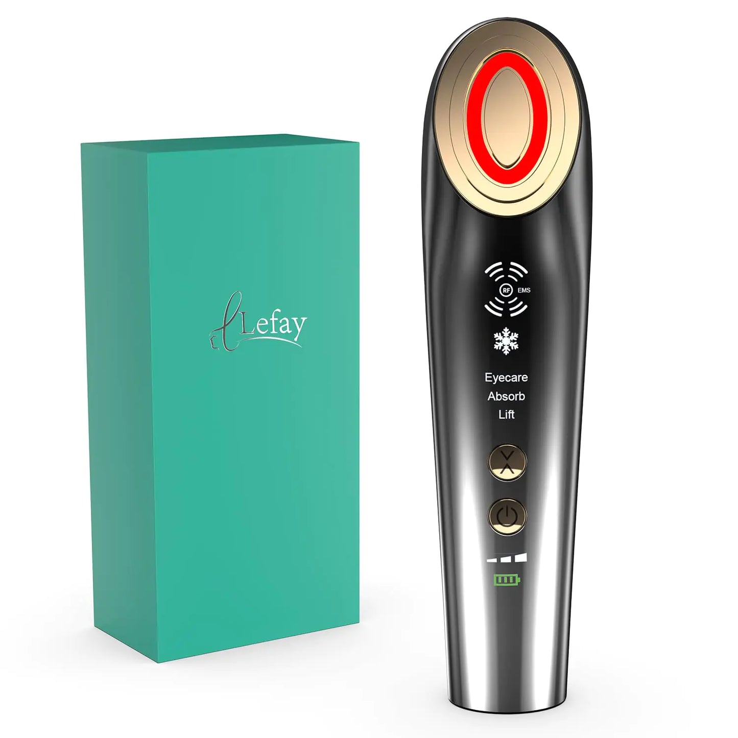 Face Skin Tightening Device - Radio Frequency Facial Firming Machine Microcurrent Lifting Massager Anti-Aging Removing Wrinkles Puffiness Skin Care Toning for Face Neck Eyes Beauty Products FM-BMJ03