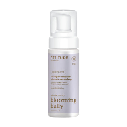 ATTITUDE Pregnancy Foaming Face Cleanser EWG Verified Dermatologically Tested Plant and Mineral-Based Vegan Maternity Products Argan Leaf Extract 5 Fl Oz