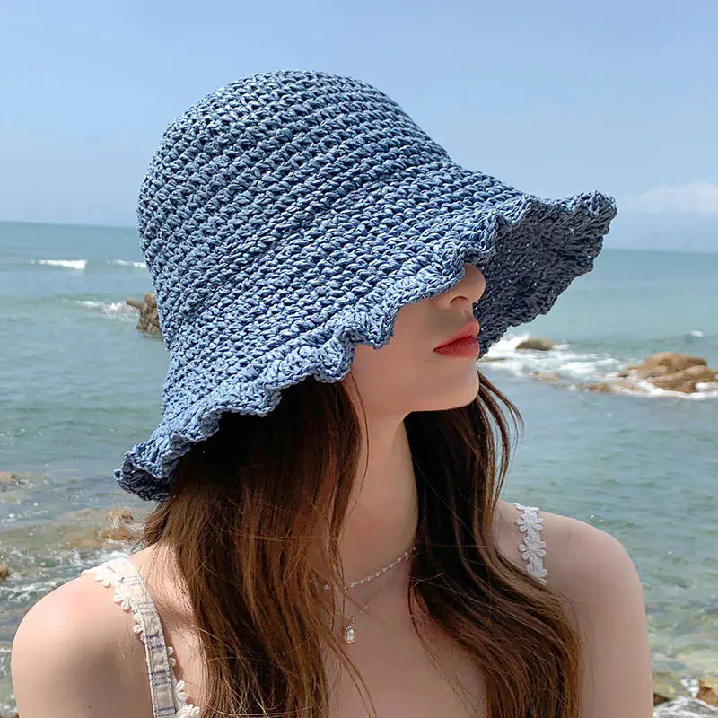 Women's Travel Sun Hat with Sunscreen Face Covering