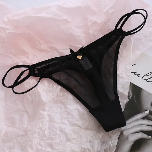 Sexy Mesh Thong Panties for Women